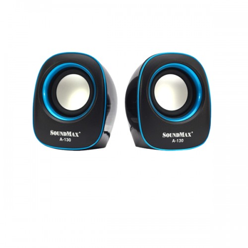 Loa 2.0 Soundmax A130 - Màu Xanh