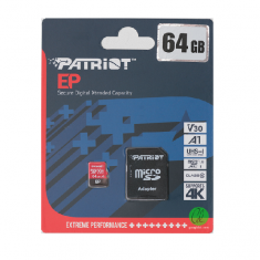 Thẻ nhớ 64GB Micro SD Patriot V30 A1 -  (100MB/s, V30, 4K video)